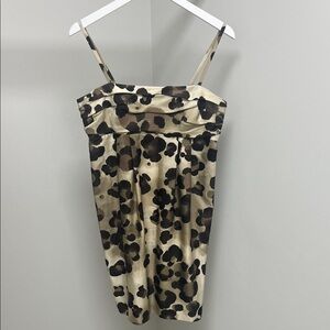 Moschino Leopard Print Mini Dress